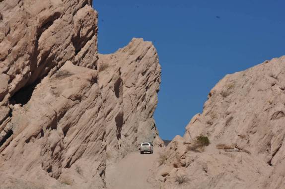 Atravessando o Vale das Flechas, entre Molinos e Cafayate, na Argentina